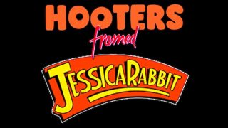 Hooters Umrahmt Jessica Rabbit